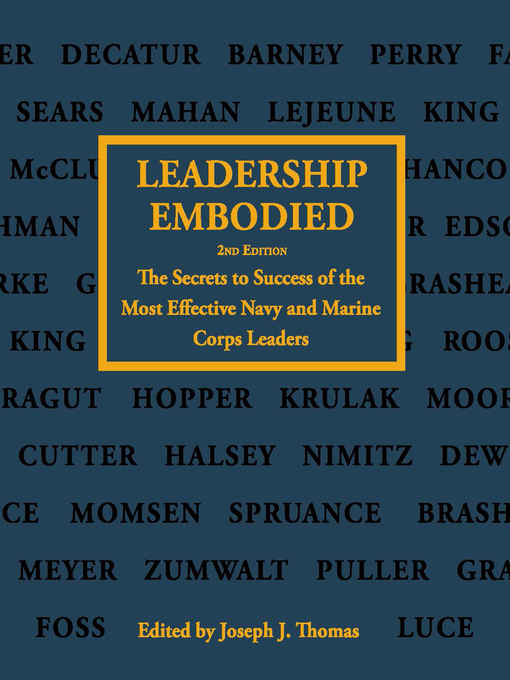 Title details for Leadership Embodied by Joseph J Thomas - Available